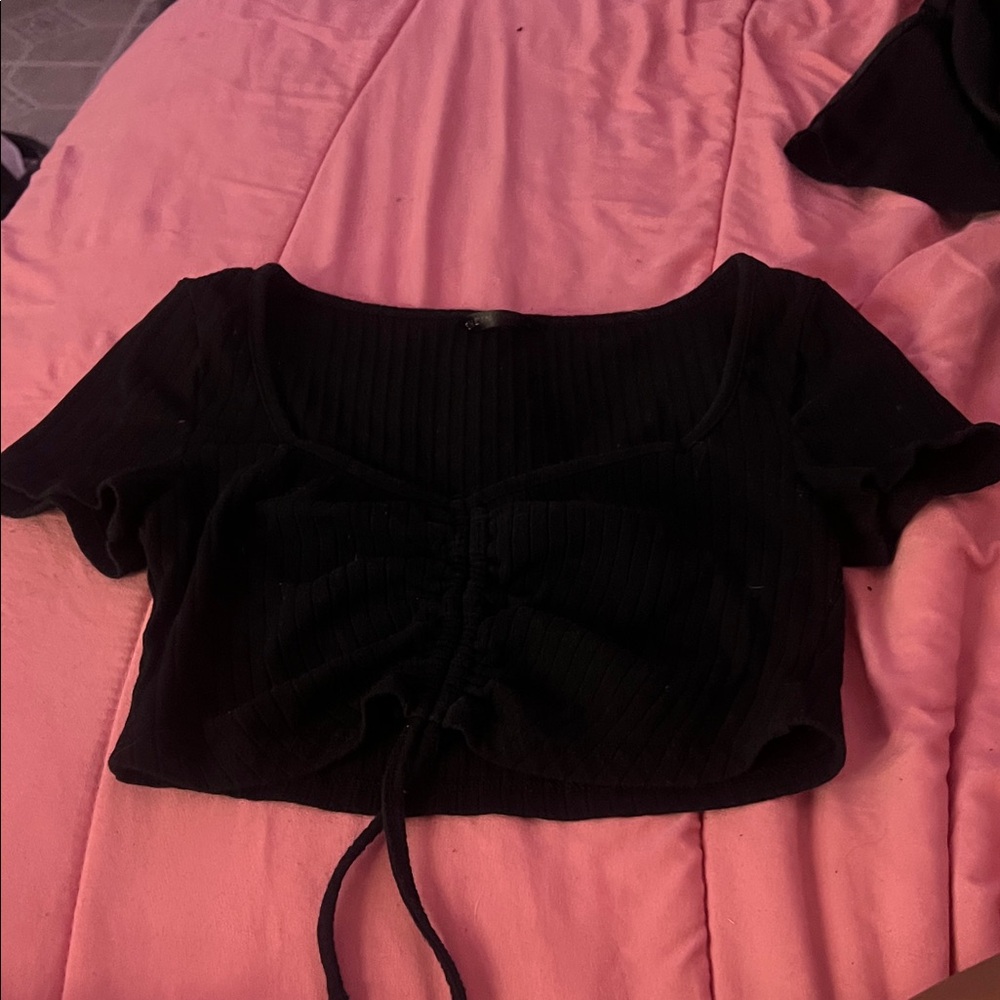 Elegant Black Women's Top